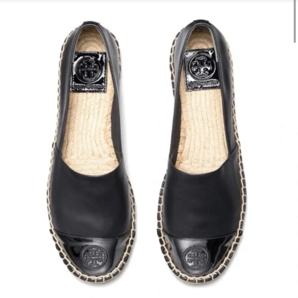 Tory Burch Color Block Espadrilles with Dust Bag
